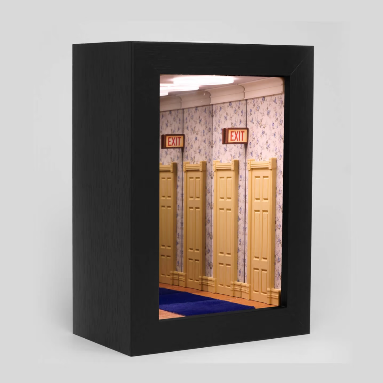 ALiGNED — Infinity Mirror Figure Display Shadow Box