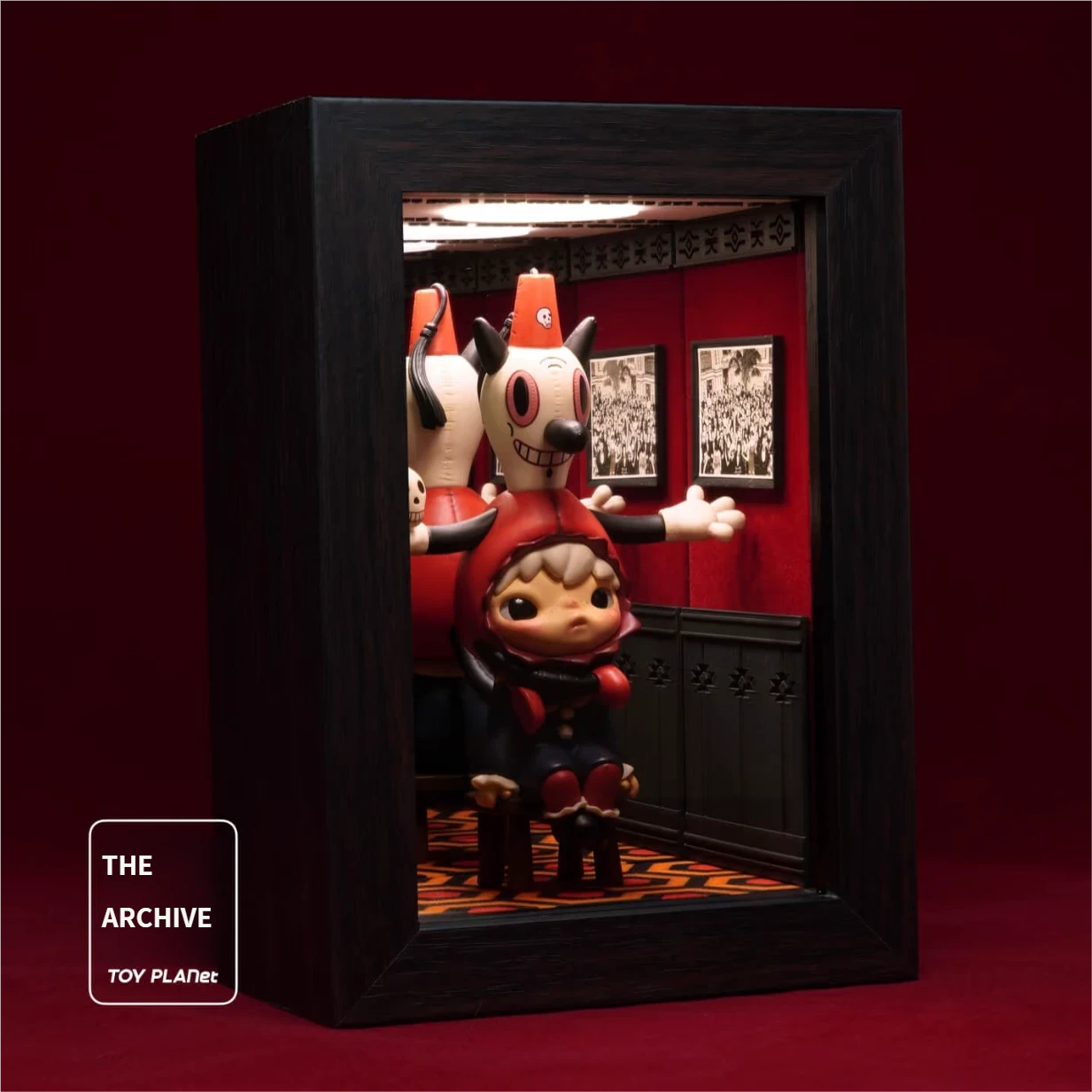THE ARCHIVE — Infinity Mirror Figure Display Shadow Box