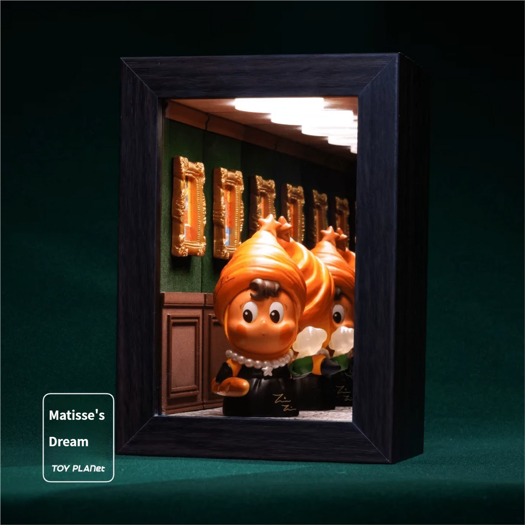 Dream of Matisse — Infinity Mirror Figure Display Shadow Box