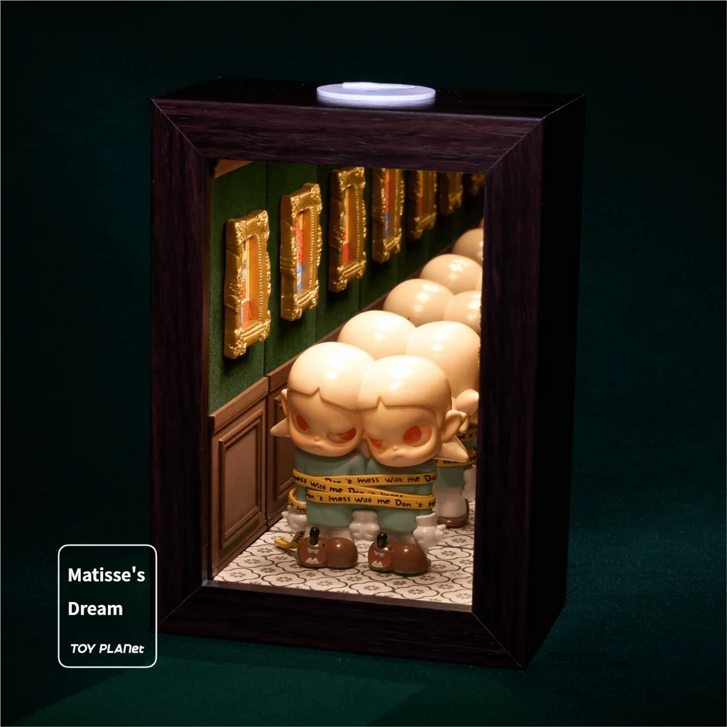 Dream of Matisse — Infinity Mirror Figure Display Shadow Box