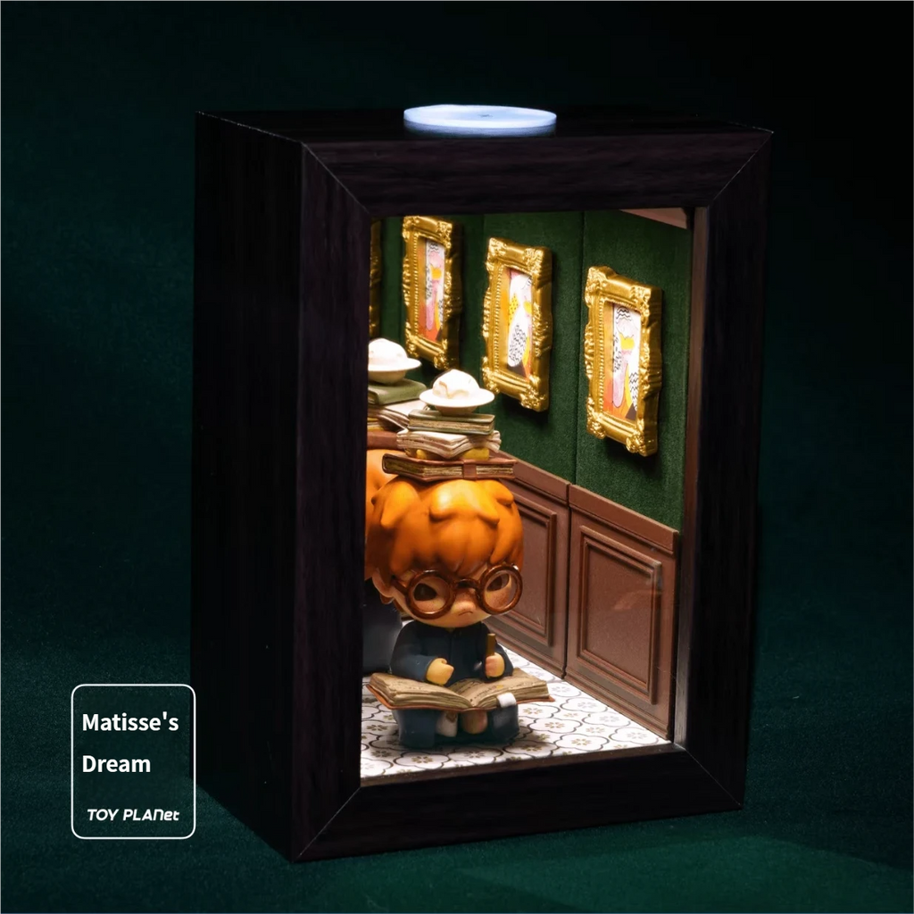 Dream of Matisse — Infinity Mirror Figure Display Shadow Box