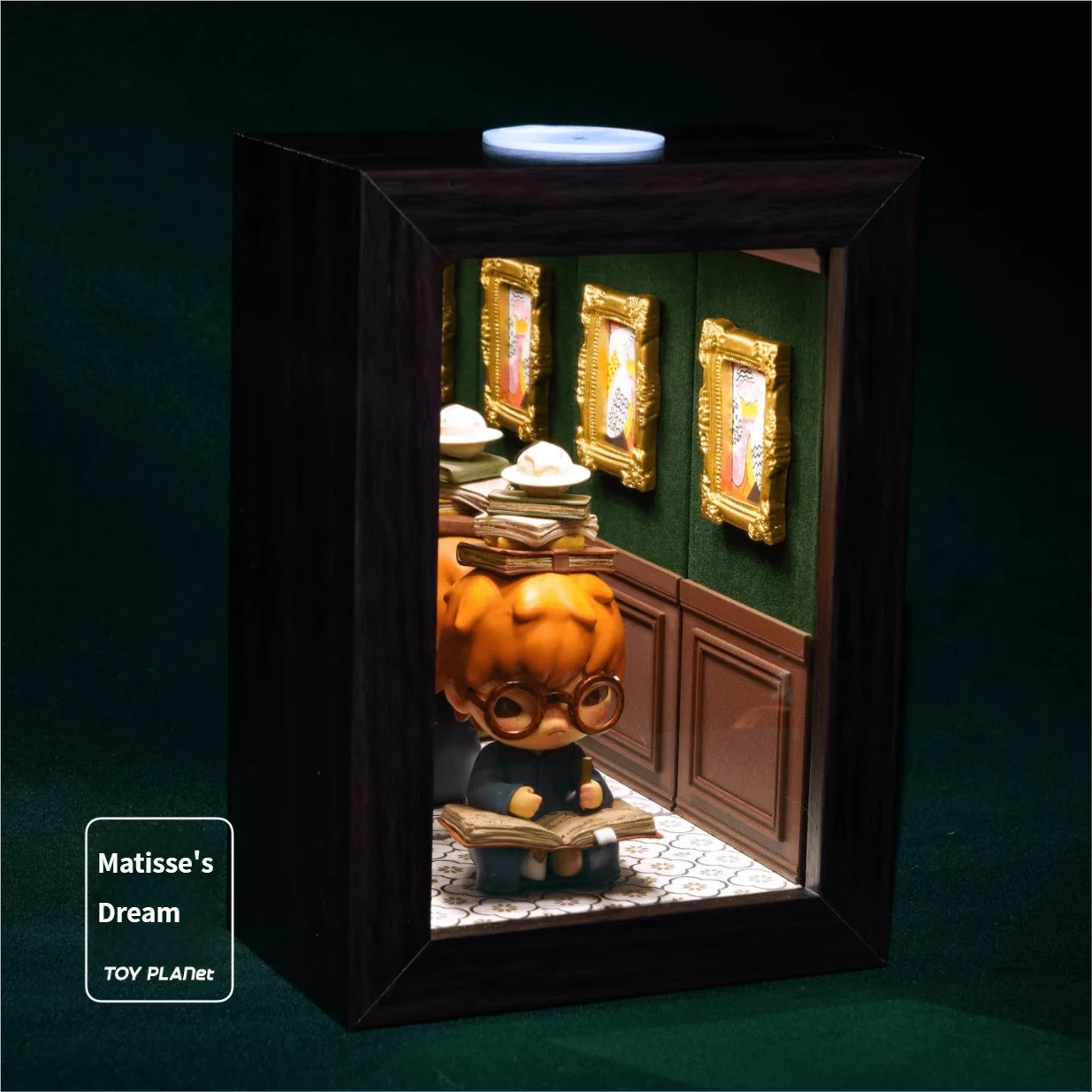 Dream of Matisse — Infinity Mirror Figure Display Shadow Box