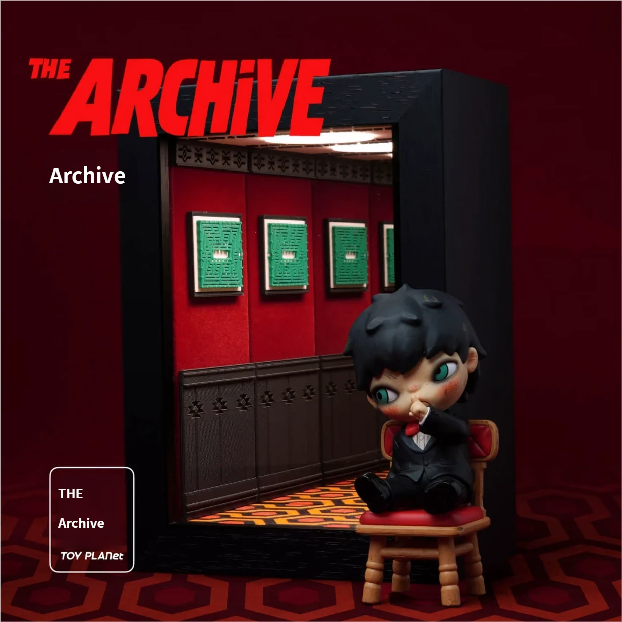THE ARCHIVE — Infinity Mirror Figure Display Shadow Box